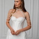 The Amelie shade captures the essence of French elegance, softness, and timeless romance — designed for brides who envision a refined and effortlessly graceful look on their wedding day. Inspired by Parisian femininity and delicate beauty, this shade beautifully complements the aesthetic of the Amelie wedding dress, creating a harmonious and sophisticated bridal style from makeup to gown.